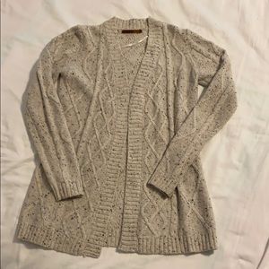 Cream cardigan